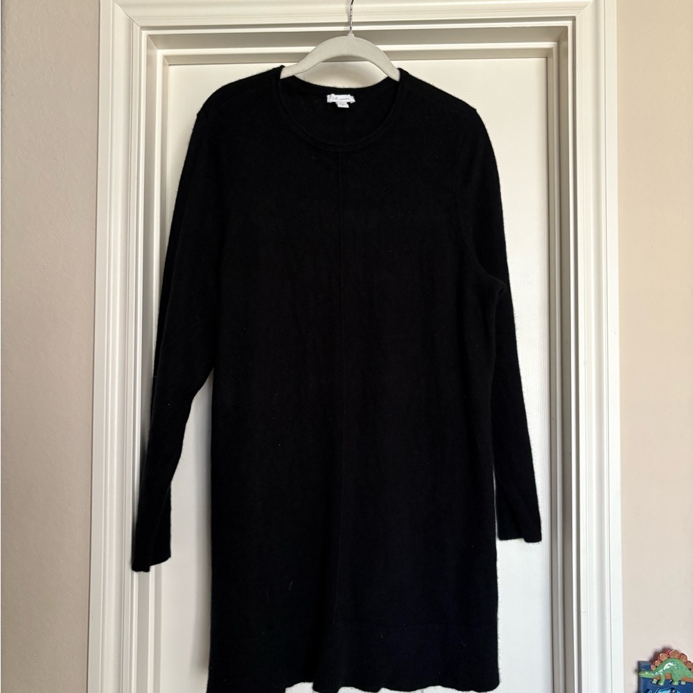 J. Jill Black Cashmere Sweater Dress